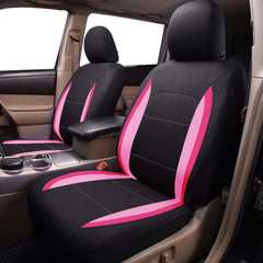 Flying Banner airbag-compatible cover maintains safe operation of side airbags.