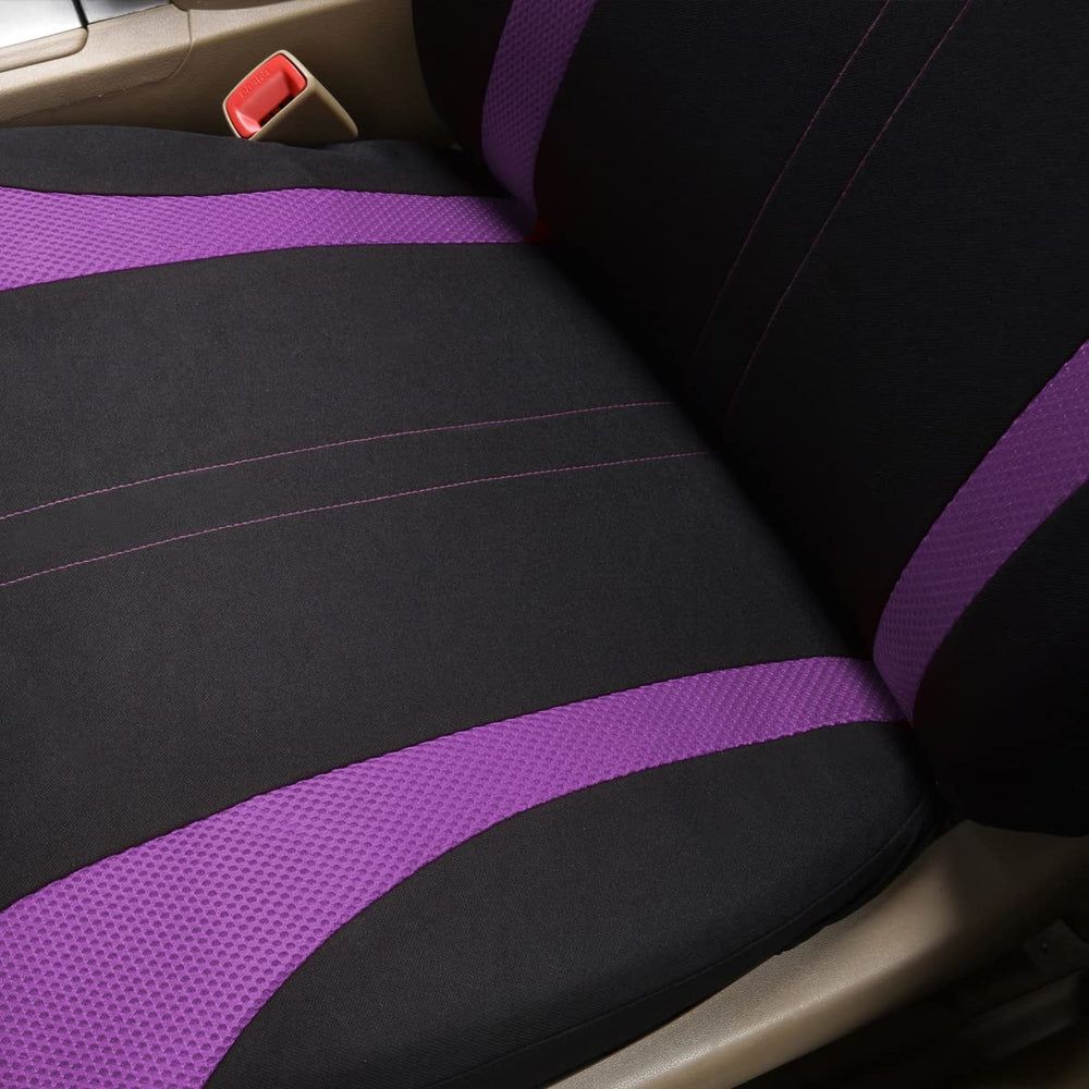 Flying Banner black purple color refreshes your car interior.