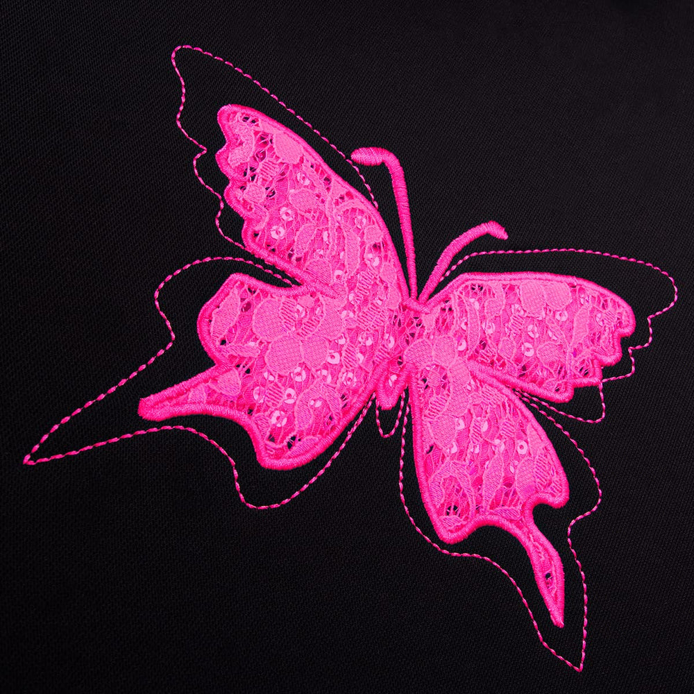 Flying Banner Butterfly seat cover airbag compatible enhances safety while upgrading style.