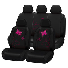 Flying Banner Butterfly full set seat cover fits most cars and upgrades interior style.