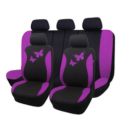 Flying Banner Butterfly full set purple front view for universal car interior refresh.