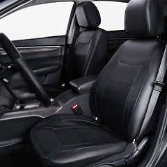 Flying Banner car seat cover airbag compatible for safe deployment.