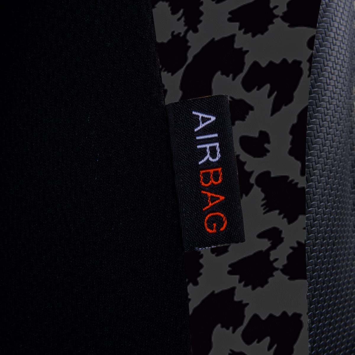 Flying Banner rear bench cover leopard gray 40/60 split adapts to seating
