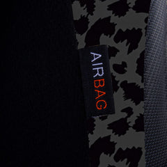 Flying Banner rear bench cover leopard gray 40/60 split adapts to seating