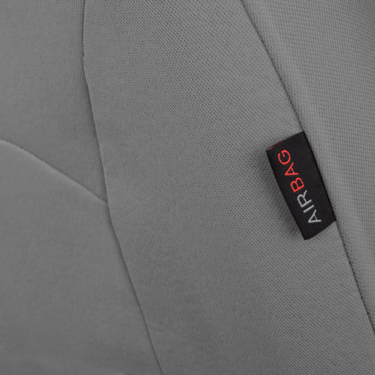 Flying Banner classic style seat protector adds subtle fashion.