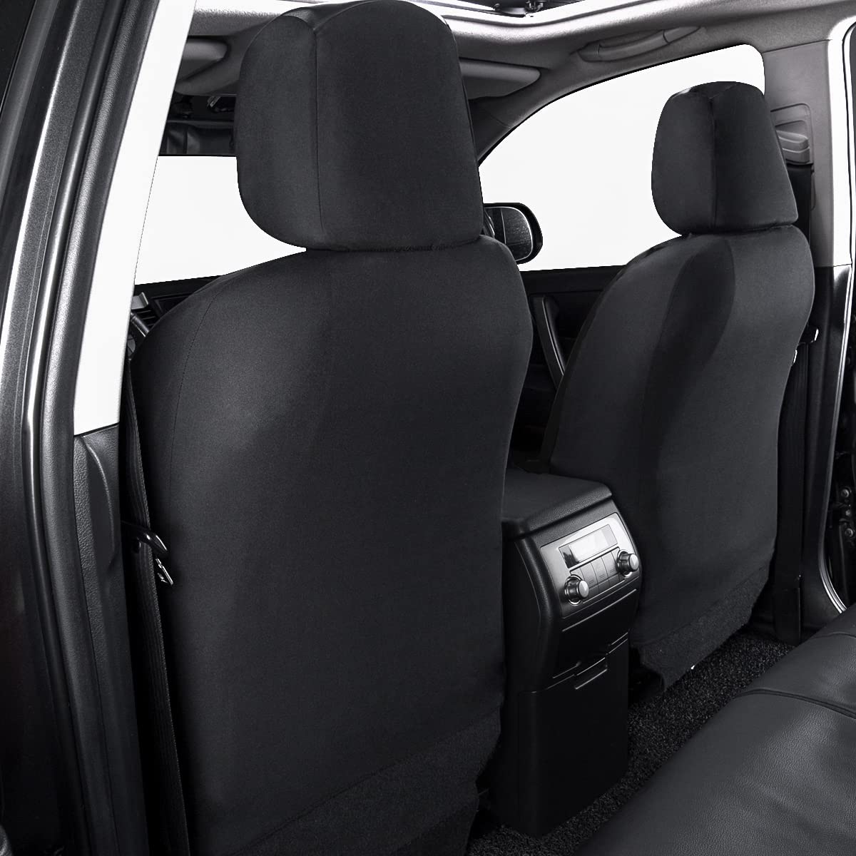 Flying Banner easy-install car seat cover fits without dismantling.