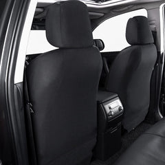 Flying Banner easy-install car seat cover fits without dismantling.