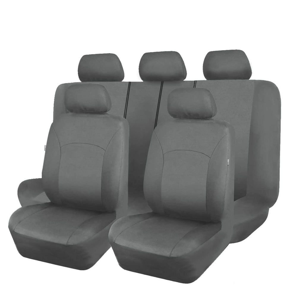 Flying Banner front seat cover with universal fit protects against wear and spills.