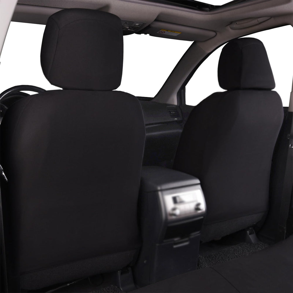 Flying Banner headrest covers bundle displays versatile headrest options