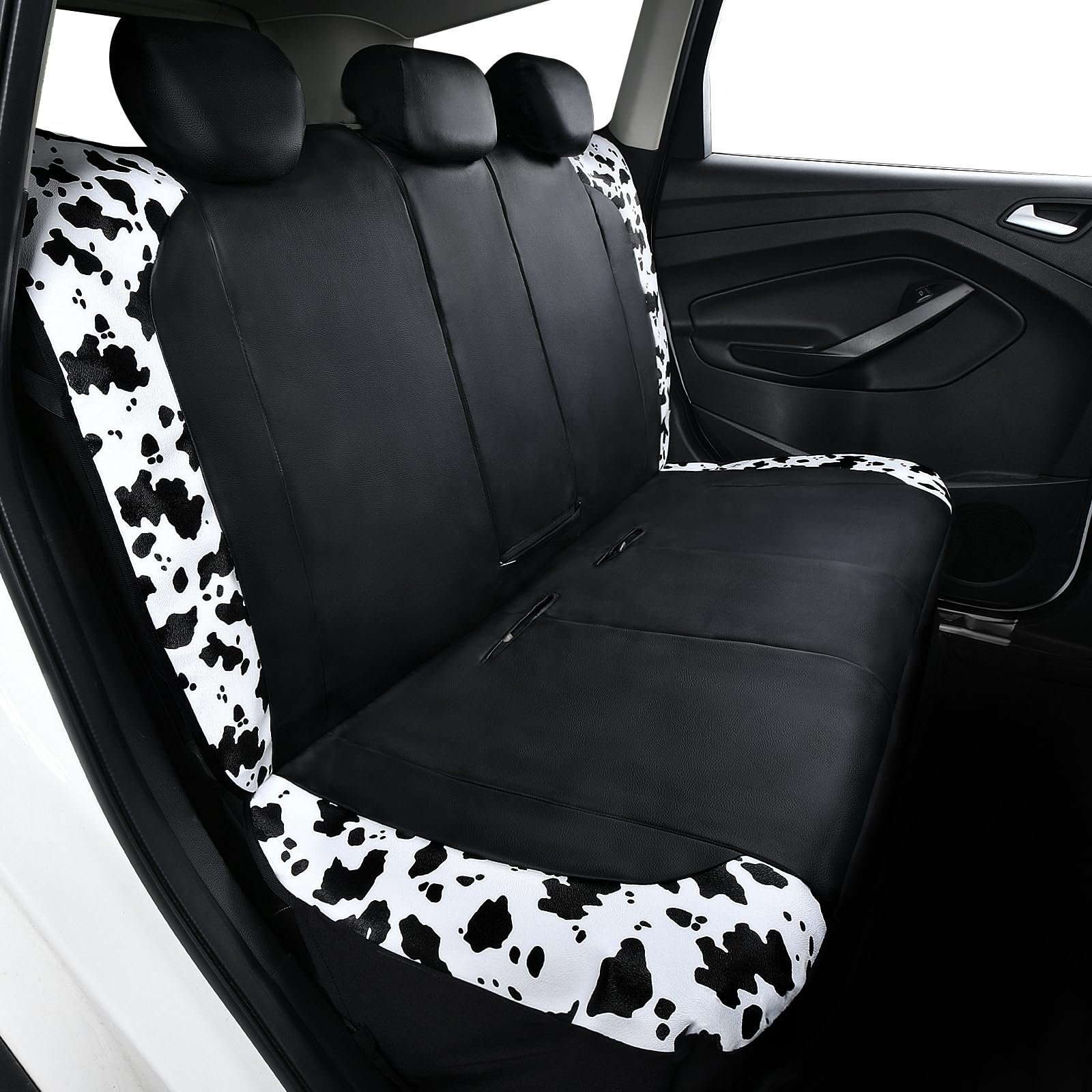 Closeup of stitching on Flying Banner neoprene rear bench cover