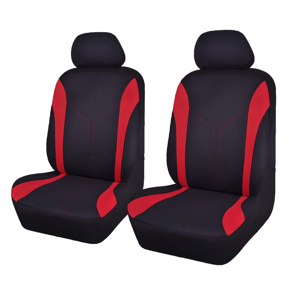 Flying Banner seat cover prevents wear while maintaining style.