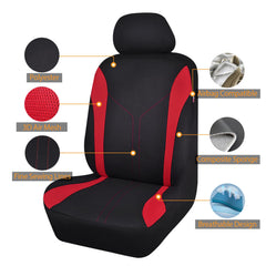 Flying Banner rear bench cover offers full-coverage protection for the seat.
