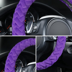 Flying Banner eco-friendly materials steering wheel cover for safer interior feel.