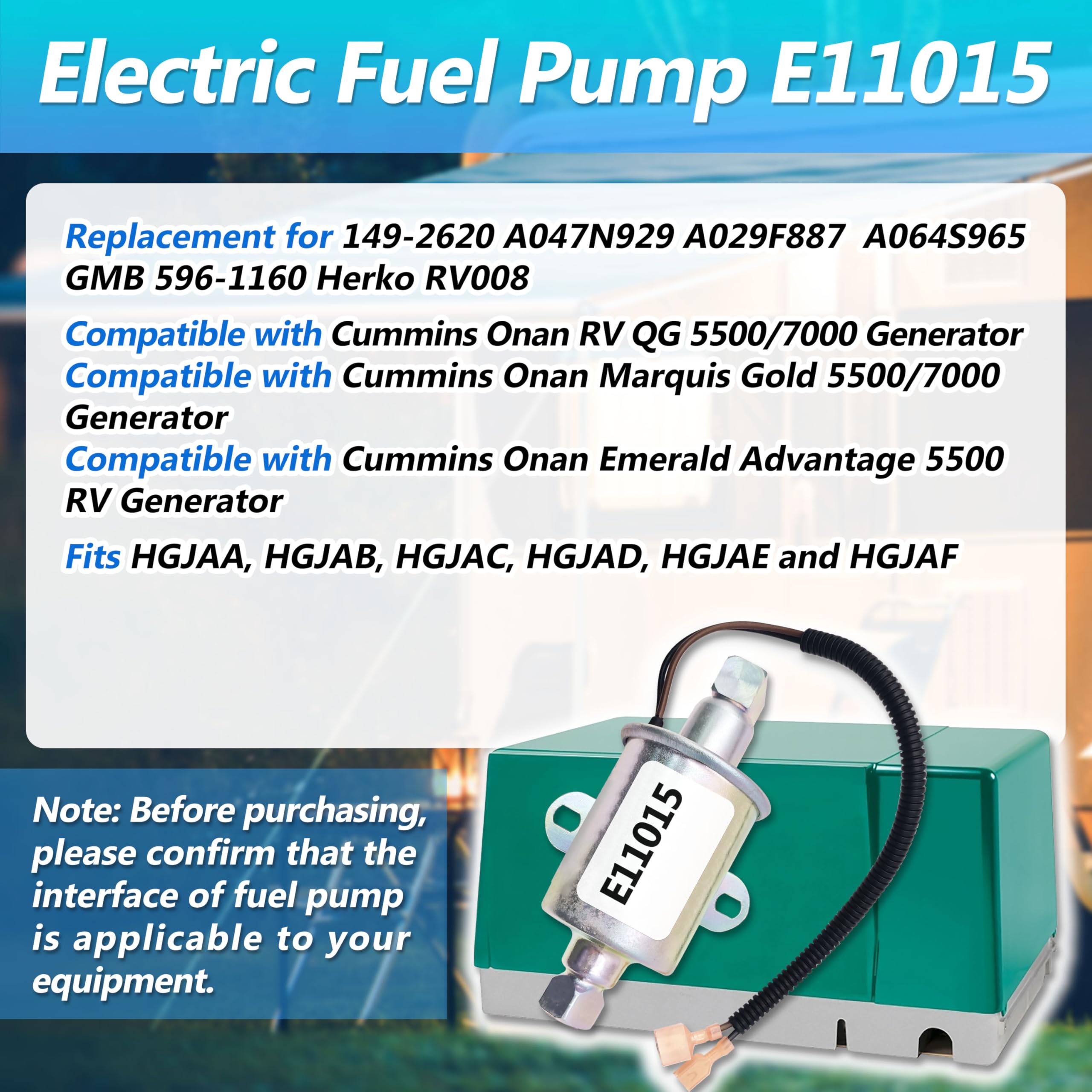FlyingAMZ fuel pump testing scene indicating plug-and-play performance