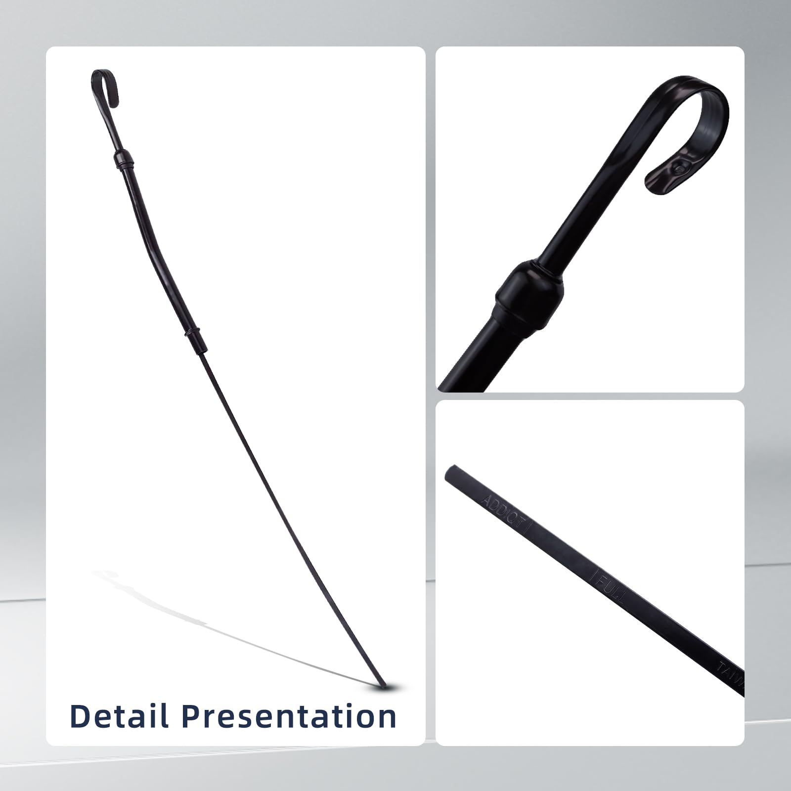 Flylin dipstick replacement part enables a direct swap during maintenance