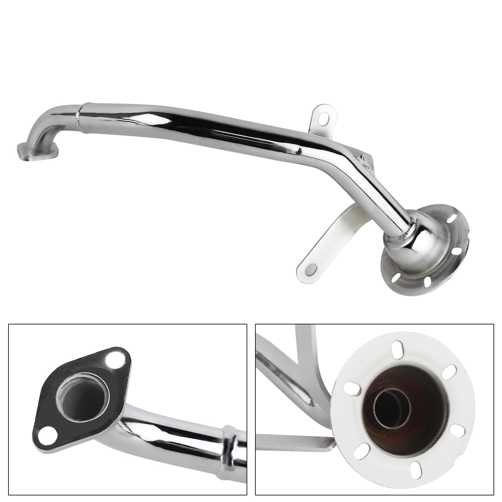 FLYPIG Gy6 muffler plug warning helps prevent overheating.