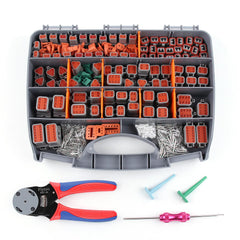 Flytuo Deutsch 2-pin DT connector kit for automotive wiring reliability