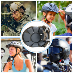 FMA universal foam pads close-up for added helmet comfort.