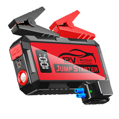 fmooostore front packaging showing jump starter and accessories for quick purchase benefit