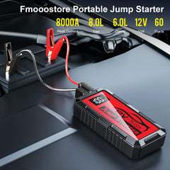 fmooostore closeup of large lcd display showing battery percentage for confident monitoring