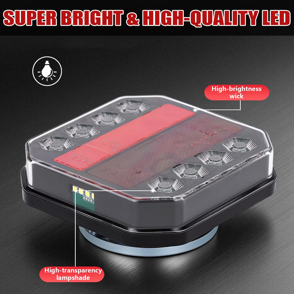 FNFZLF wireless trailer lights remote control enables hands-free operation up to 30 meters