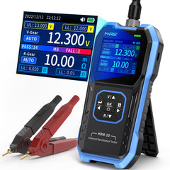 FNIRSI HRM-10 voltage and internal resistance tester for quick battery health checks