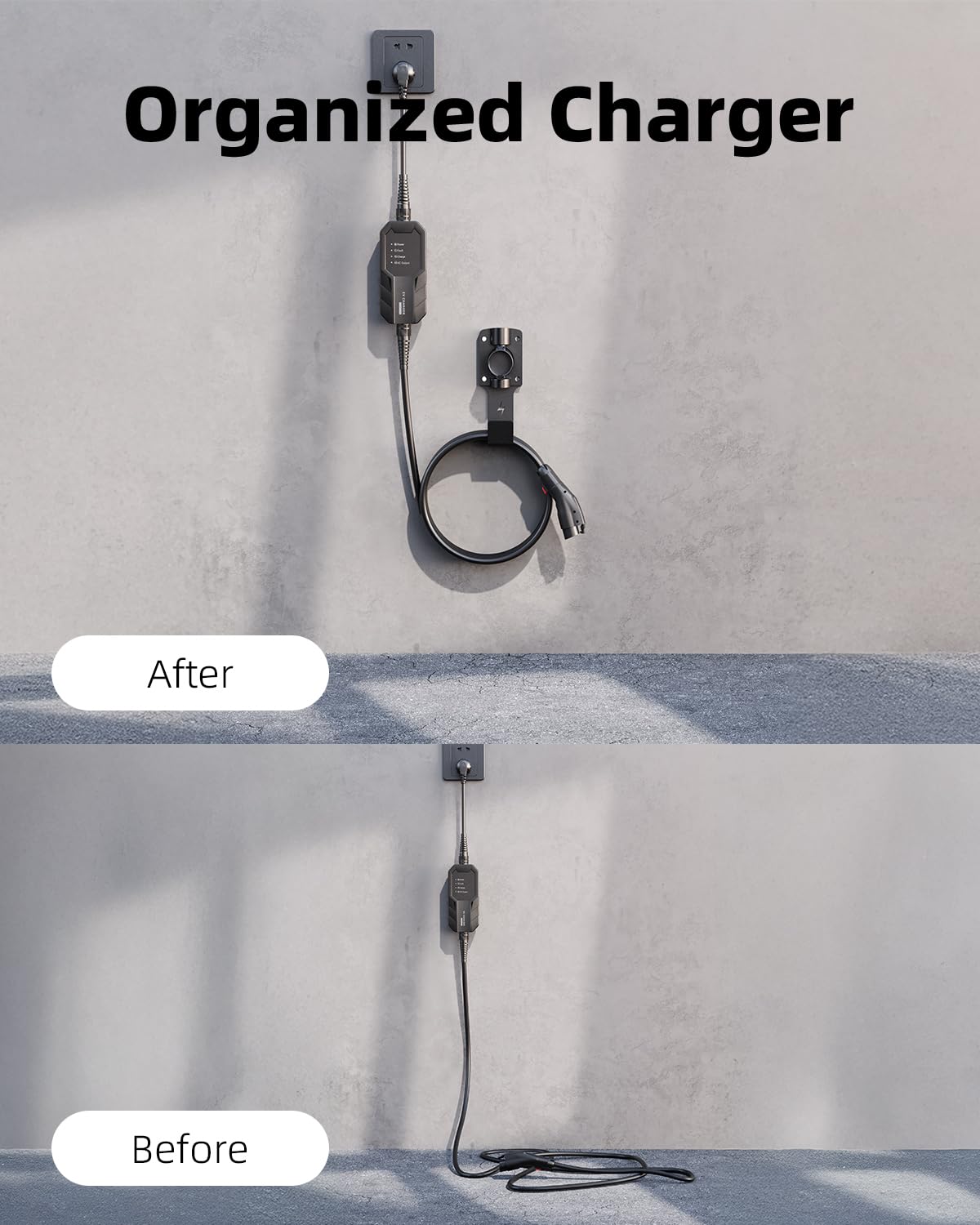 FOCSPROD cable organizer keeps charging area neat