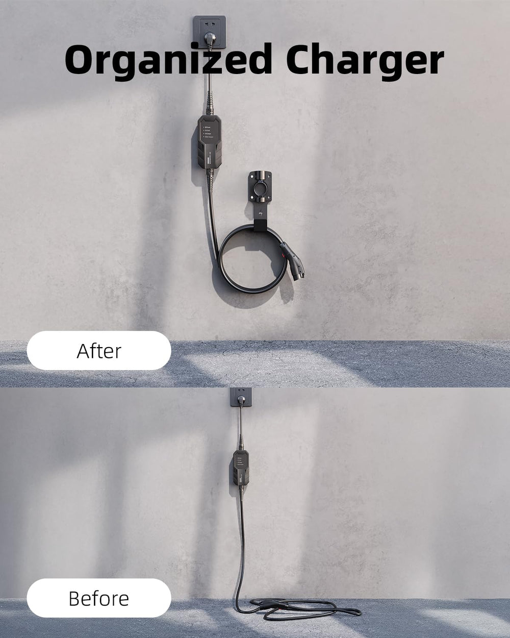 FOCSPROD cable organizer keeps charging area neat