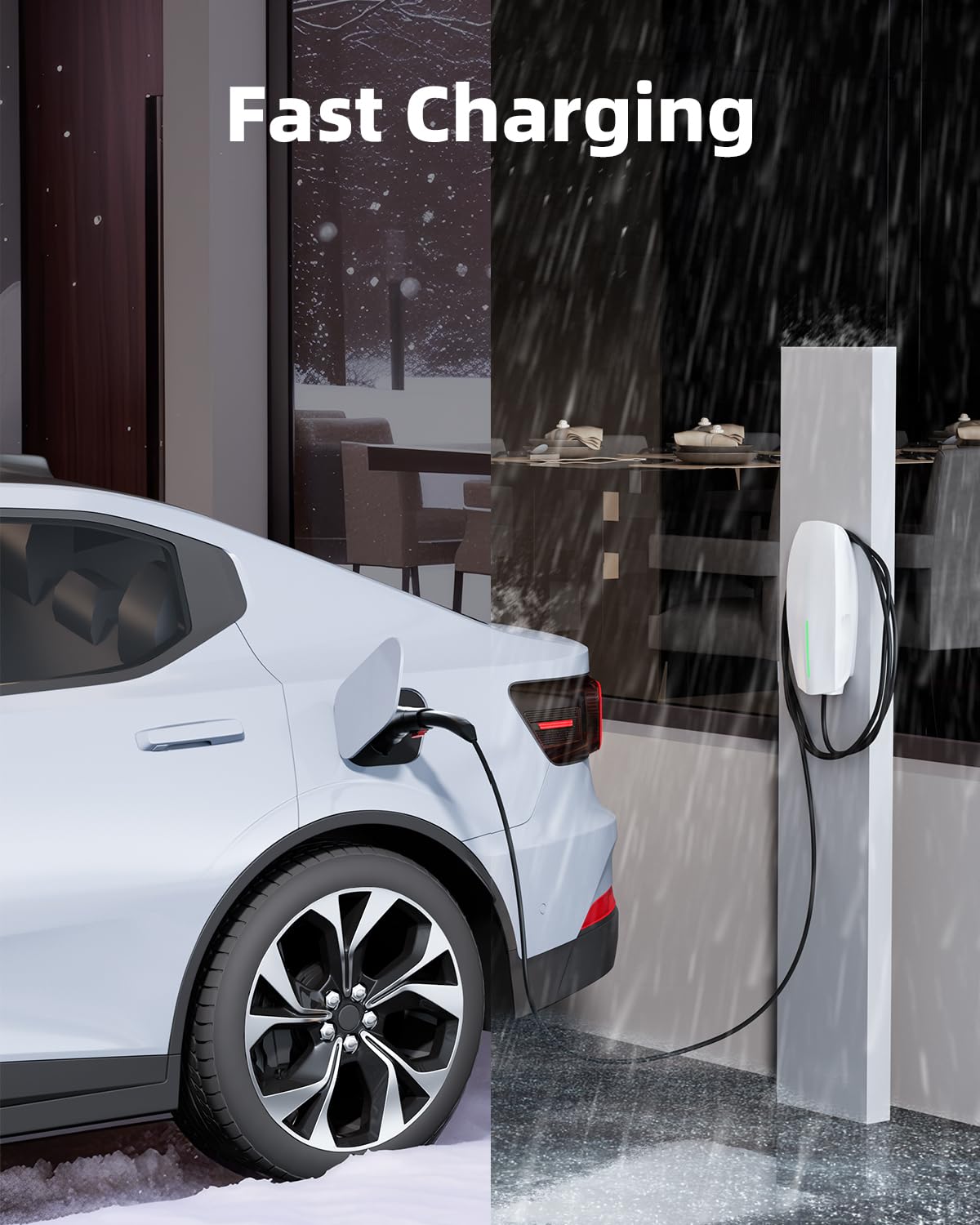 FOCSPROD destination-charger-ready adapter for flexible home and public charging