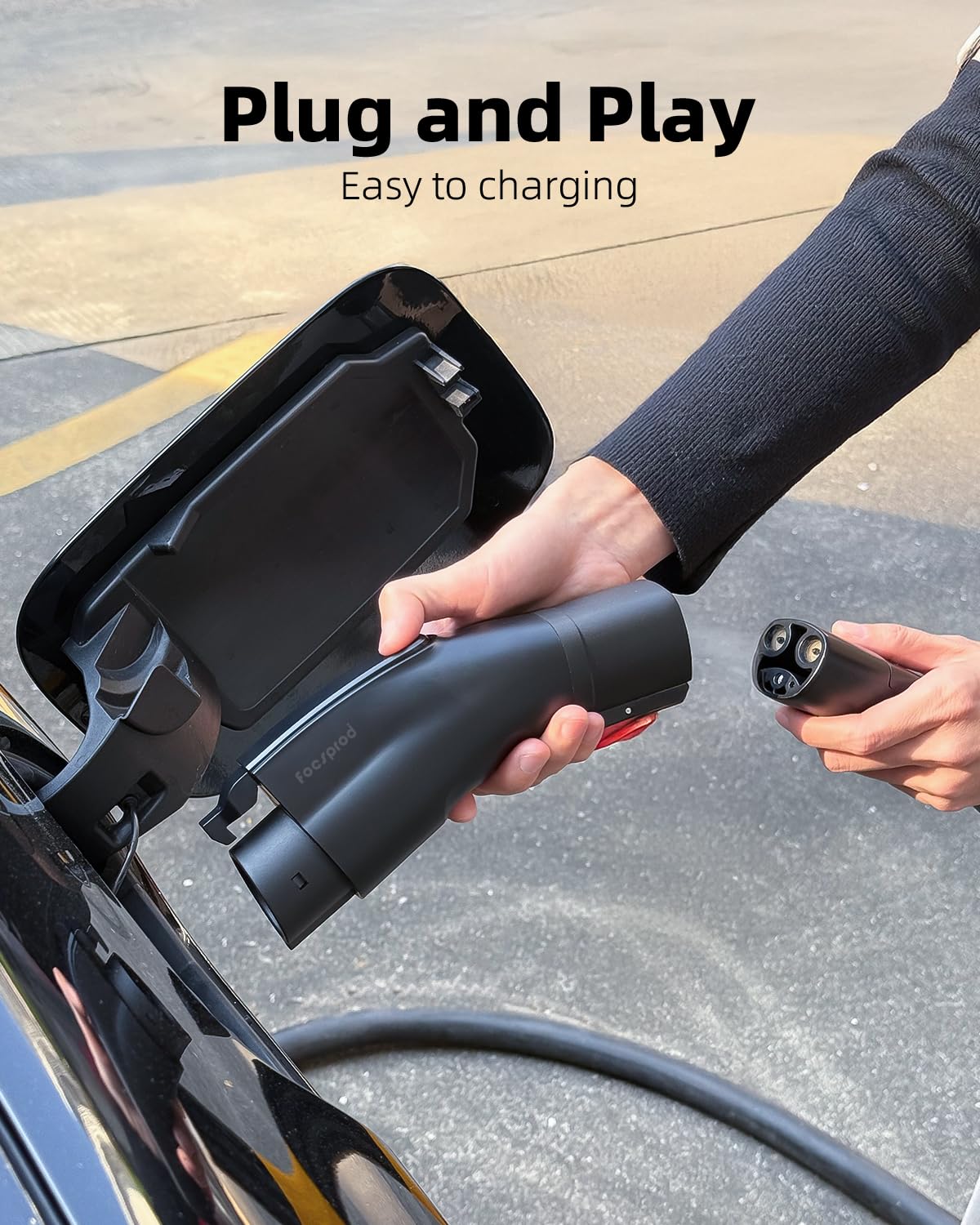 FOCSPROD easy connectivity layout enables quick, tool-free setup