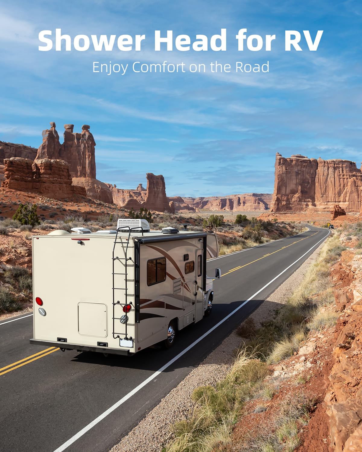 FOCSPROD black finish adds a sleek, durable RV upgrade