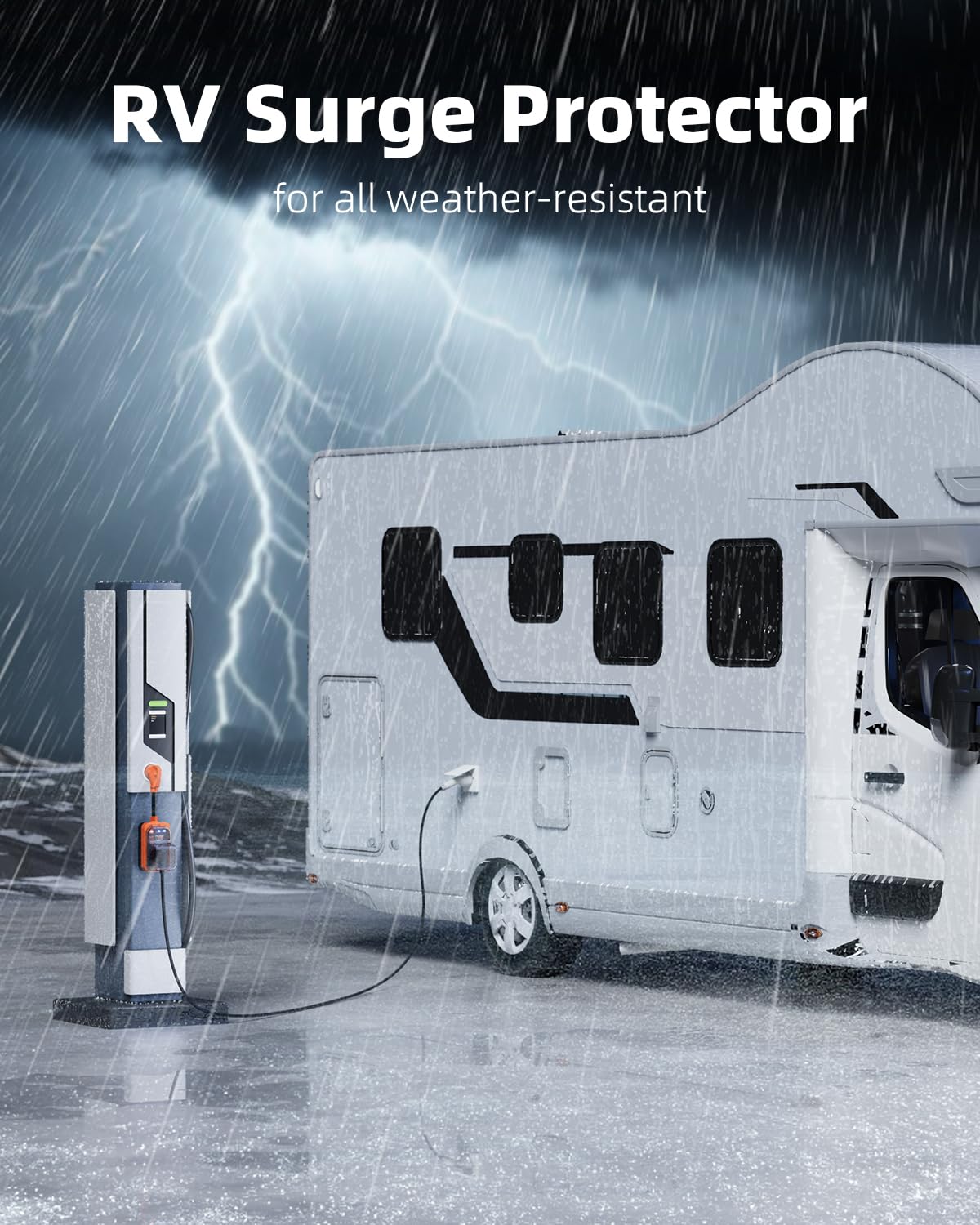 FOCSPROD RV surge protector diagnostic chart helps identify common faults quickly