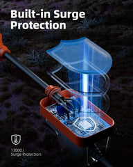 FOCSPROD RV surge protector outdoor durable housing guards power connections