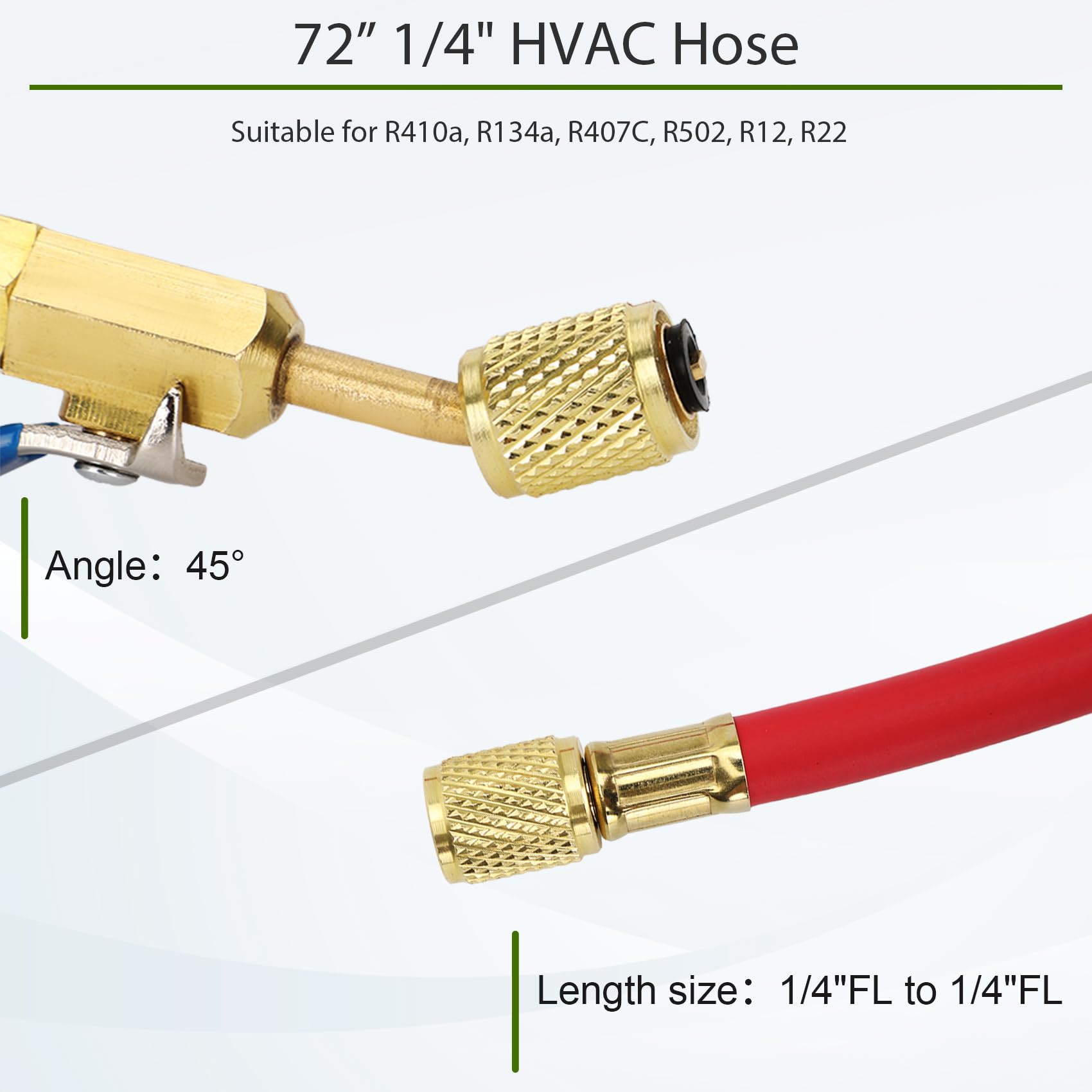Foinwer HVAC hose suited for automotive, commercial, and residential uses.