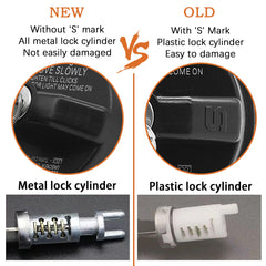 Fokes locking gas cap 10504 closeup mechanism highlights anti-theft features