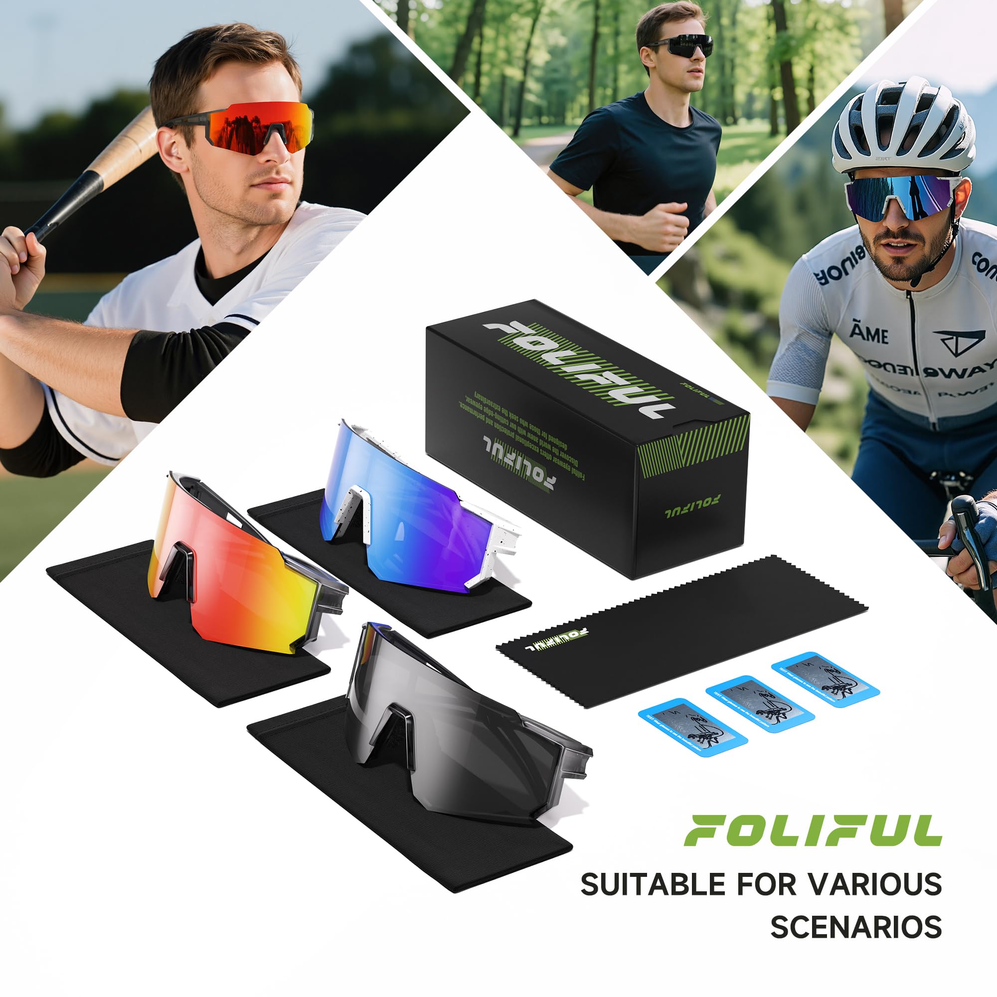 Foliful sunglasses care tips help protect the lenses from heat damage