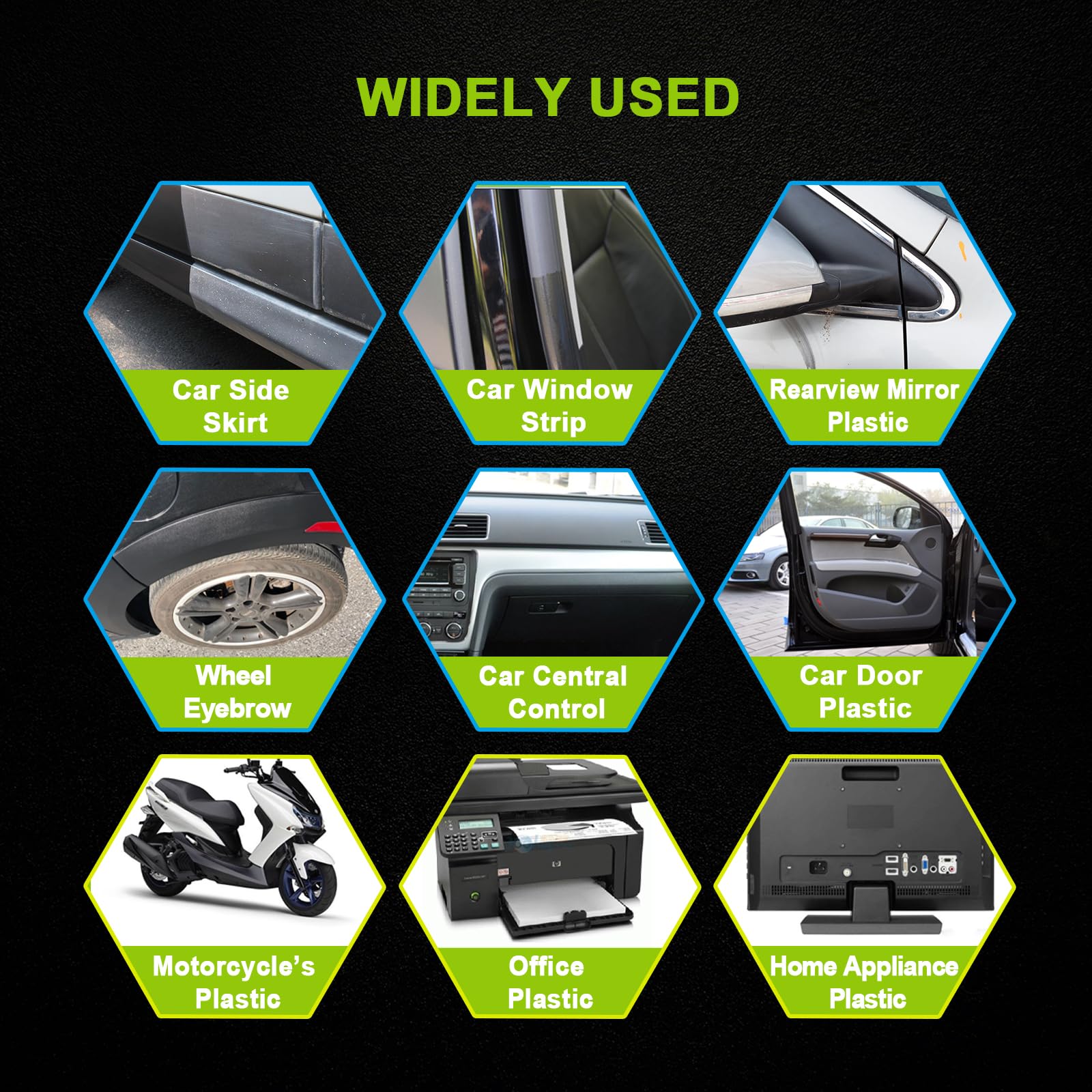 FOLLOWIN applicator use and wipe-off for even ceramic coating.