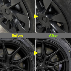 FOLLOWIN rim paint brush included for precise, easy application.