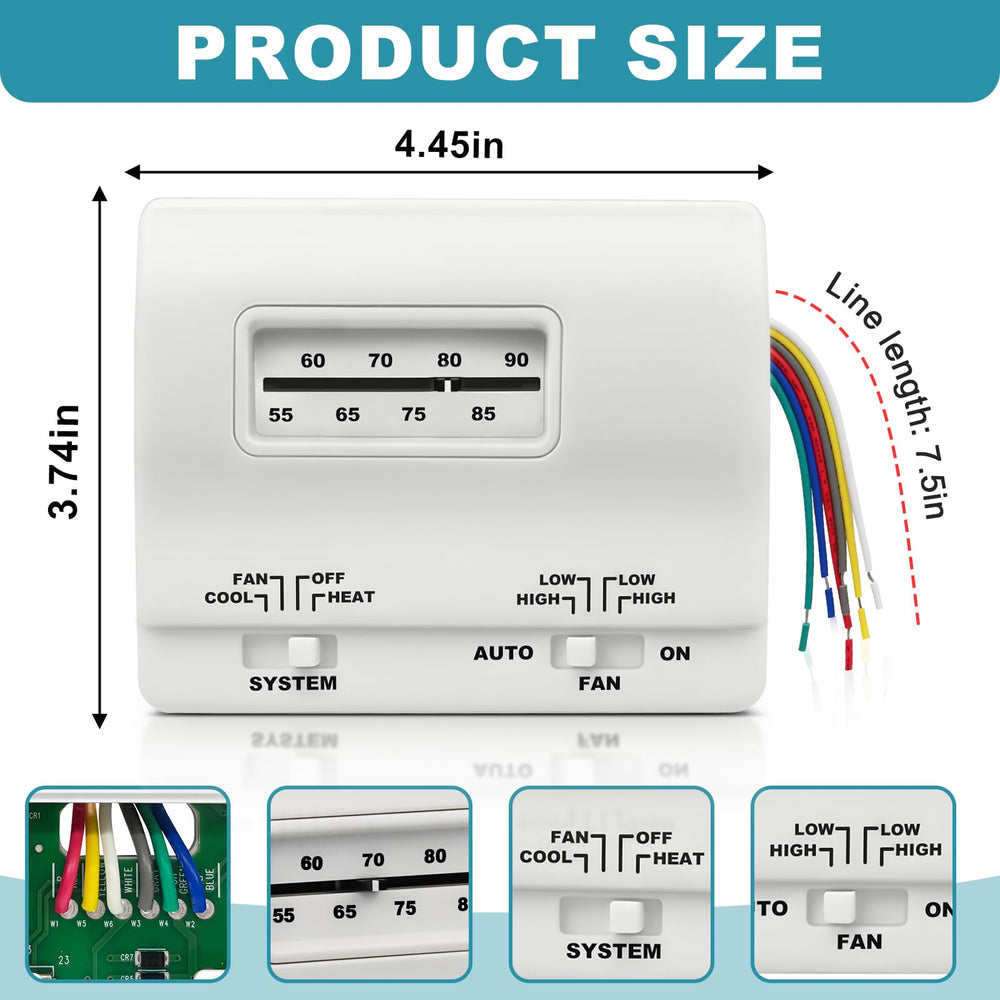 folosem 7330F3852 wiring-color-coding close-up for easy, error-free RV installation.