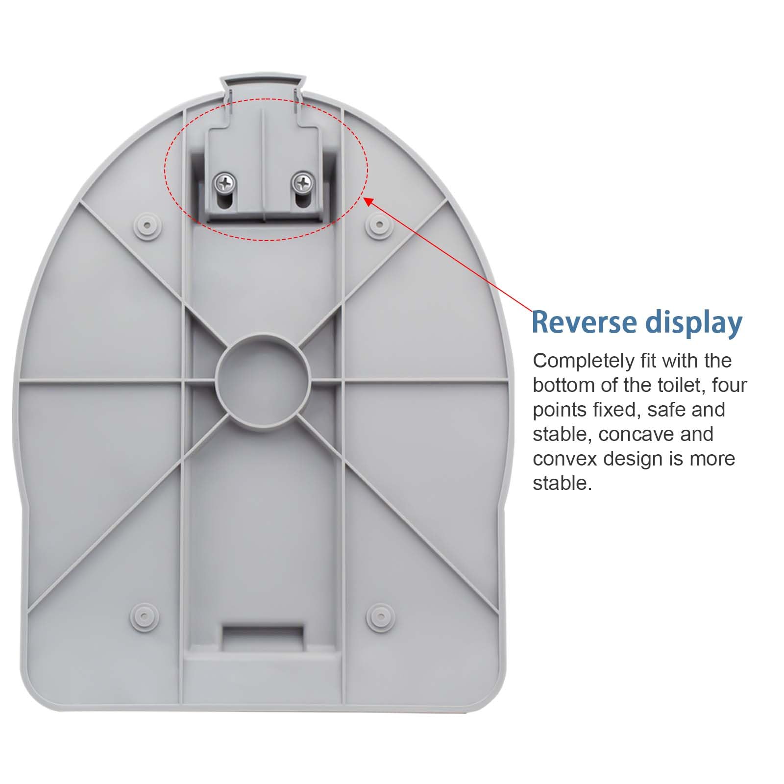 Folosem portable toilet brackets illustrate sturdy mounting in tight spaces.