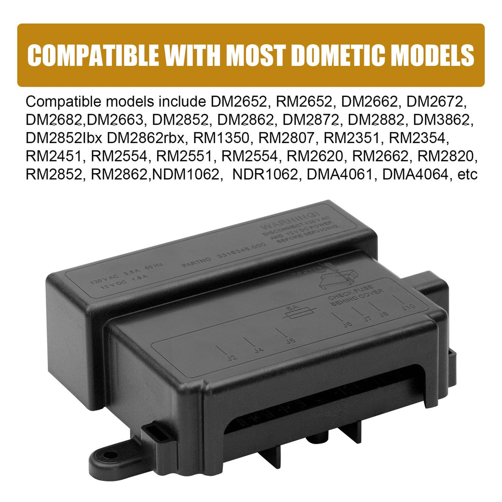 Folosem upgraded RV fridge power module board compatibility with a wide range of Dometic models.