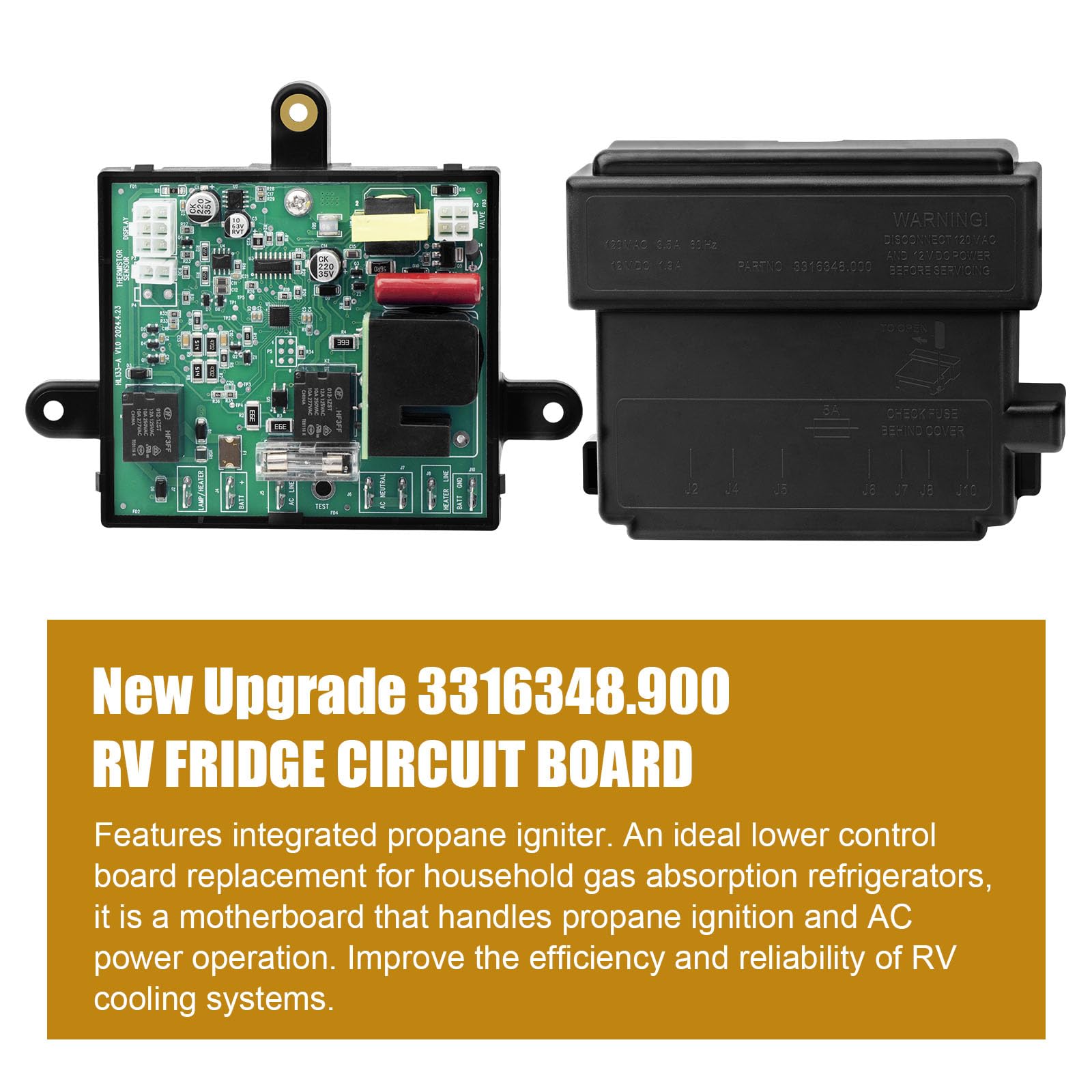 Folosem power module constructed from high-quality materials for longer service life.