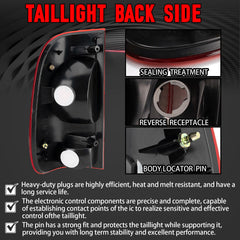 FOMIUZY tail light housing for Ford F-250 right side, reliable lighting upgrade.
