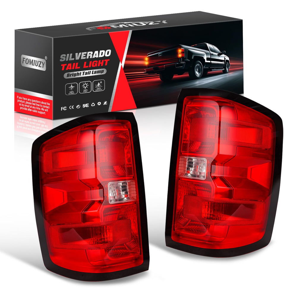 FOMIUZY rear left taillight for Chevy Silverado 1500 provides improved night visibility