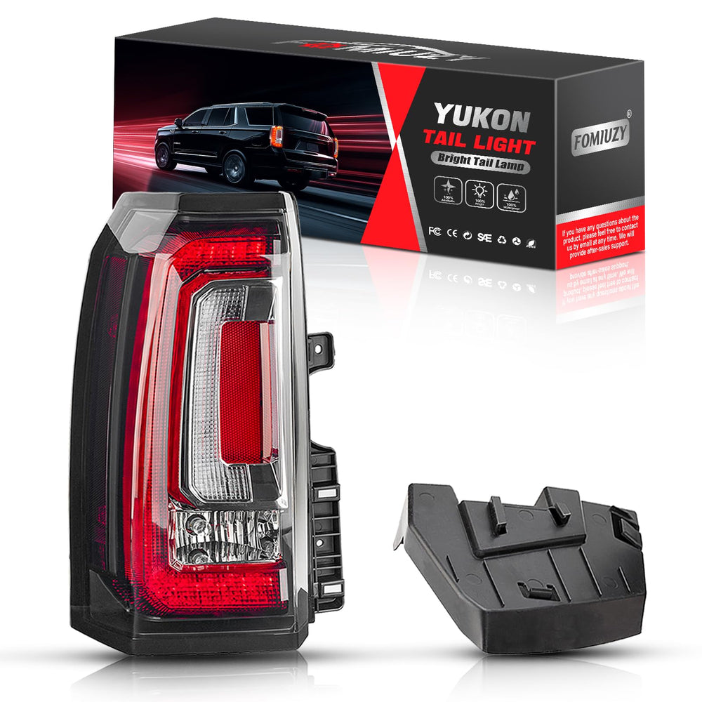 FOMIUZY tail light left driver for GMC Yukon improves night visibility and signaling