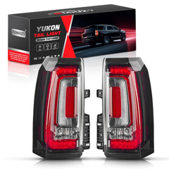 FOMIUZY tail lights assembly left driver for GMC Yukon enhances night visibility and signaling