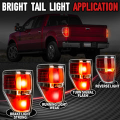 FOMIUZY tail light assembly for right passenger side improves signaling