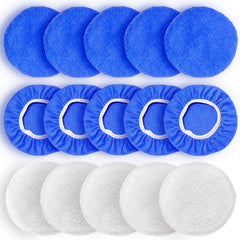 FONAROLL blue microfiber pad ready for waxing and dust pickup.
