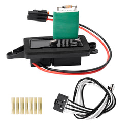 Forccord blower motor resistor with harness for Chevy compatibility improves HVAC fan control.