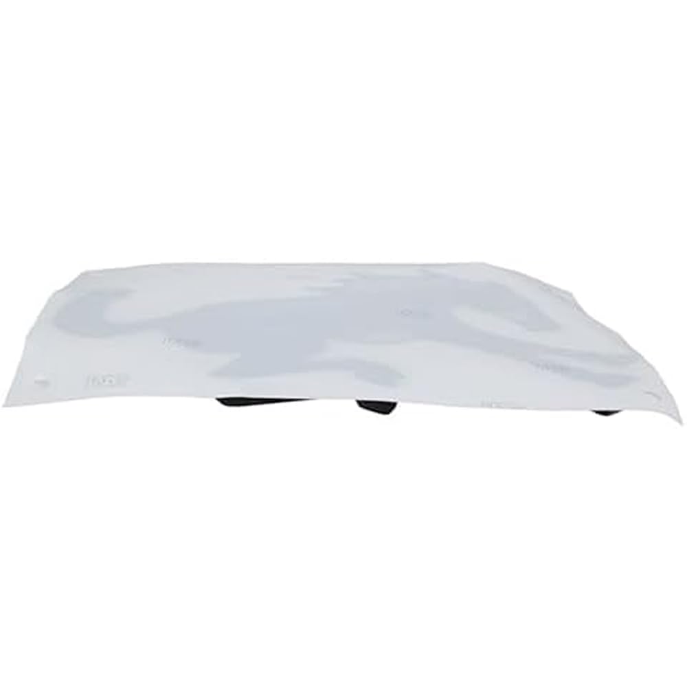 Ford Bronco emblem gloss black wipe-clean surface supports easy maintenance.